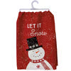 Let it Snow Kitchen Towel #S521