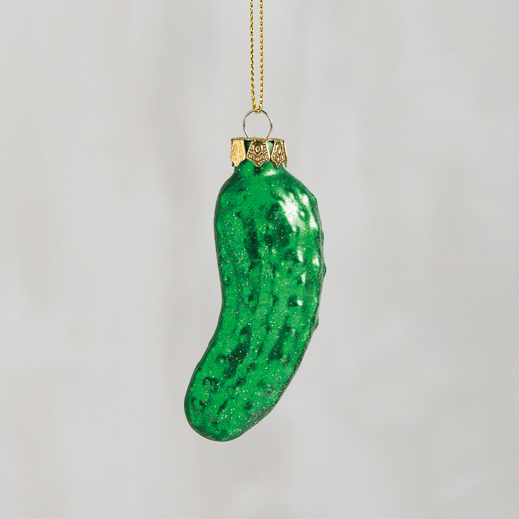 Pickle Glass Ornament #100-C214