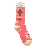 "Awesome Wife" Socks #100-S115