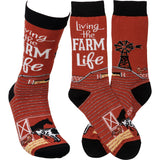 Living "The Farm Life Socks" #100-S145