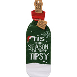 "Tis The Season To Get Tipsy" Bottle Sock #100-S176