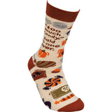 "Too Much Candy Said No One Ever" Socks #100-S400