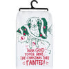 The Christmas Tree Fainted Kitchen Towel #S524