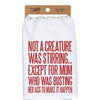 Not A Creature Was Stirring Kitchen Towel #S522