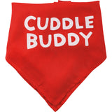 "Cuddle Buddy" "Motivated by Love" Reversible Pet Bandana for Dogs and Cats #100-1459