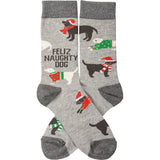 Socks "Feliz Naughty Dog" #100-S401