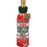 "Christmas Survival Kit" Bottle Sock #100-S175