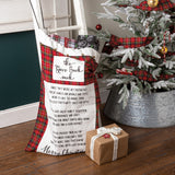 "The Give Back Sack" Santa Sack for Carrying Presents #100-C187