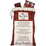 "The Give Back Sack" Santa Sack for Carrying Presents #100-C187