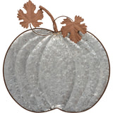 Galvanized Pumpkins Tray Set of 3 for Thanksgiving Dinner #100-H159