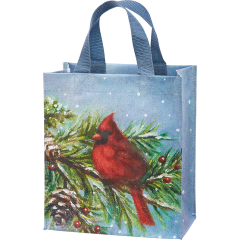 Cardinal Shopping Tote Bag for Christmas #100-C186