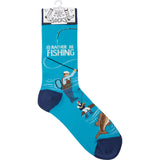"I'd Rather be Fishing" Socks #100-S321