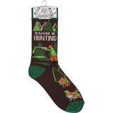 "I'd Rather Be Hunting" Socks #100-S305