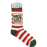 "Nice List Dropout" Socks #100-S451