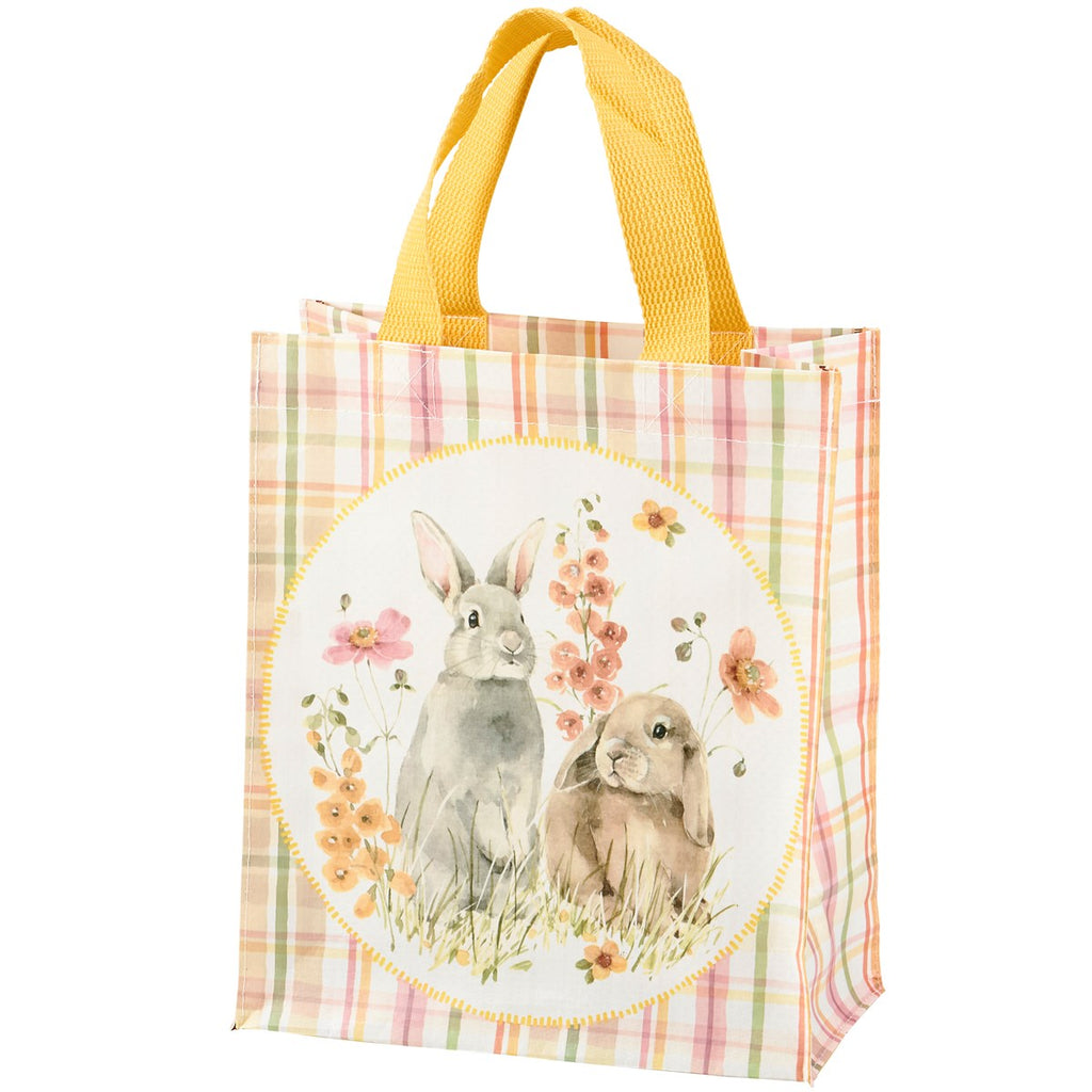 DAILY TOTE- FLOWER BUNNIES #1619