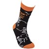 Socks- Spooky Skeleton