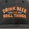 Baseball Cap- Drink Beer & Grill #1748