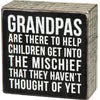 Box Sign- Grandpas #1752