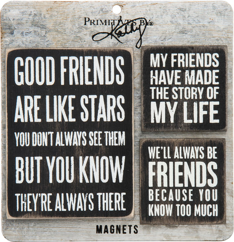 "Friends" Magnet Set of 3 #100-1566