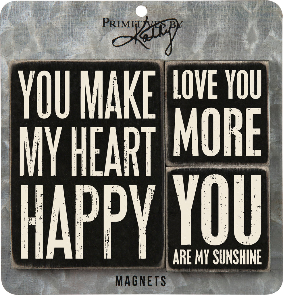"Heart Happy" Magnet Set #100-1542
