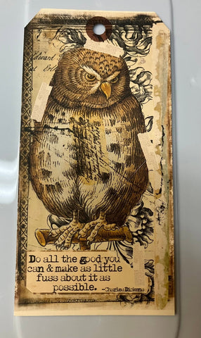 In the Land of Elsewhere Luggage Tag 'Do all the Good"