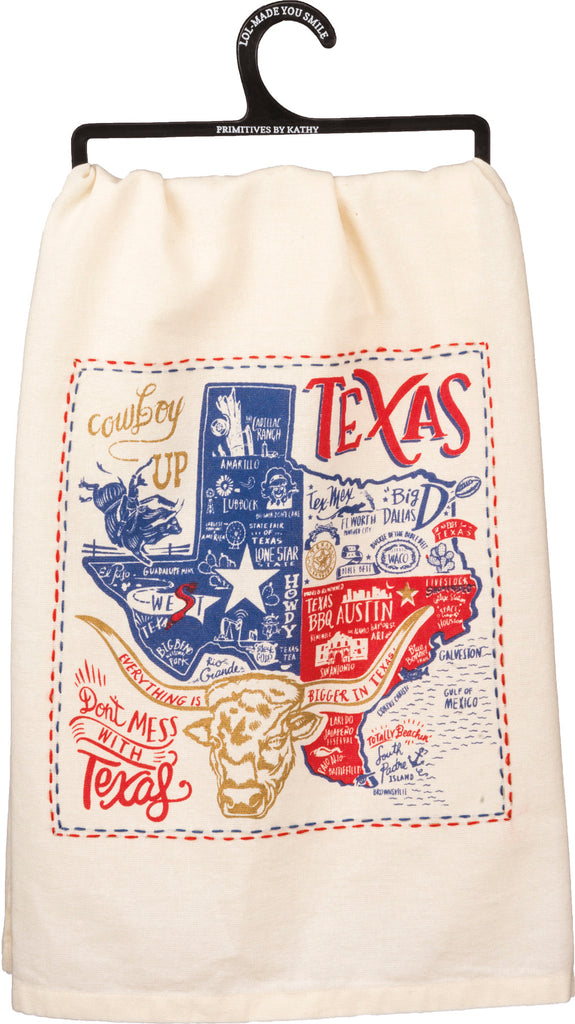 Texas State Kitchen Towel #100-S254