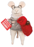 Grammy Mouse Critter Christmas Decoration or Gift for Grandma #100-C249
