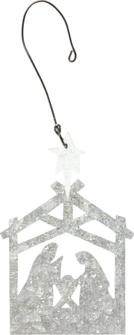 Nativity Metal Ornament #100-C240
