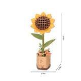 3D Flower Puzzle Sunflower