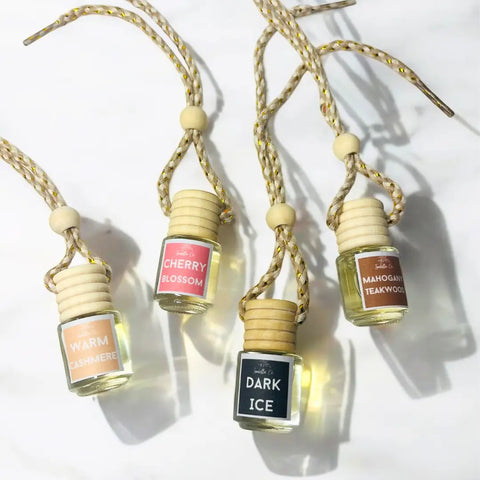 Sunella Co Hanging Car Essential Oil Diffuser Air Fresheners Cherry Blossom