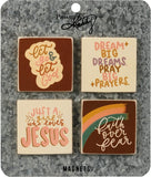 "Jesus" Magnet Set of 4 #100-1571