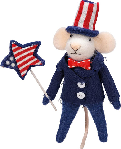 Critter Uncle Sam Mouse #100-H119