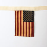 Primitives by Kathy Small Patriotic Flags Garland #100-H118