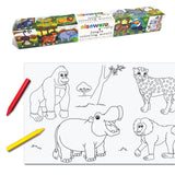 Elsewhere Unplug Coloring Scroll Jungle Theme