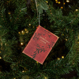 Christmas Ornament- A Christmas Carol Journal Ornament