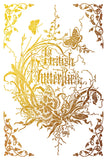 IOD Decor Gilded Foil Transfer Athenaeum 8x12" 8 Sheets Pad by Iron Orchid Designs