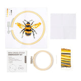 Cross Stitch Embroidery Kit Bee