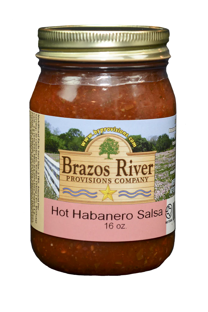 Brazos River Provisions Hot Habanero Chipotle Salsa