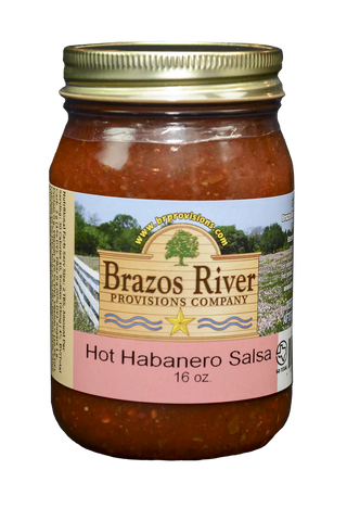 Brazos River Provisions Hot Habanero Chipotle Salsa