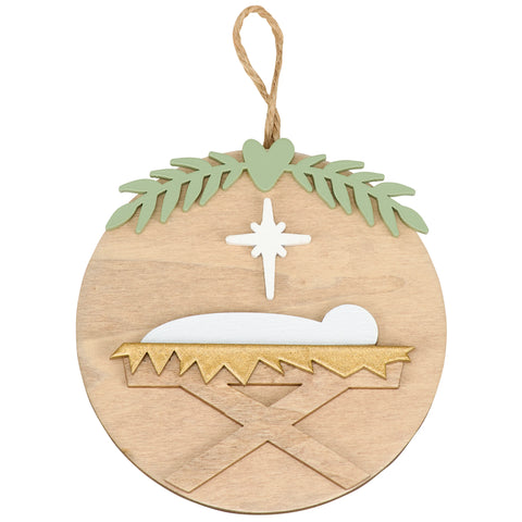 Christmas Ornament- Baby Jesus  #C292