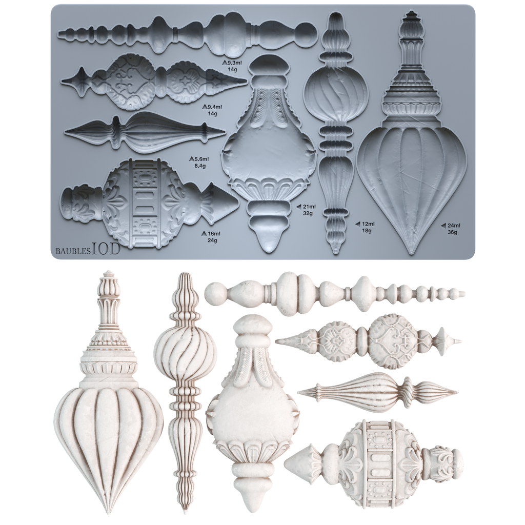 IOD Decor Mould Baubles by Iron Orchid Designs