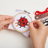 Cross Stitch Embroidery Kit Ladybug