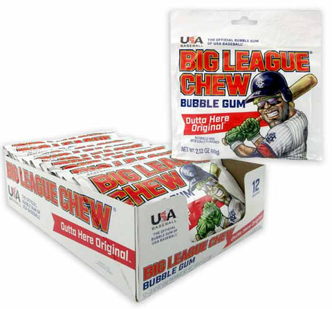 Vintage Style Candy Big League Chew Bubble Gum