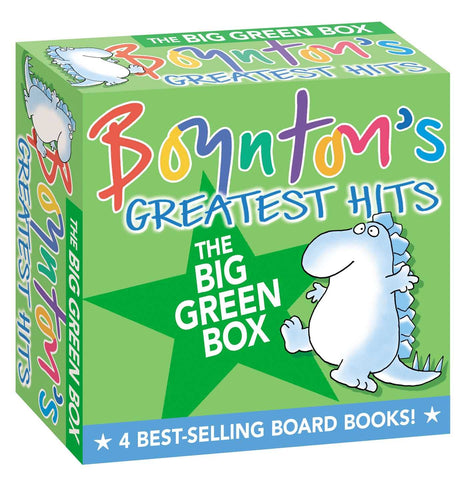 Sandra Boynton Big Green Box Sturdy Board Book Set of 4