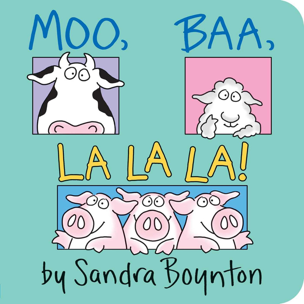 Sandra Boynton Moo Baa Fa La La La La Book Sturdy Board Book