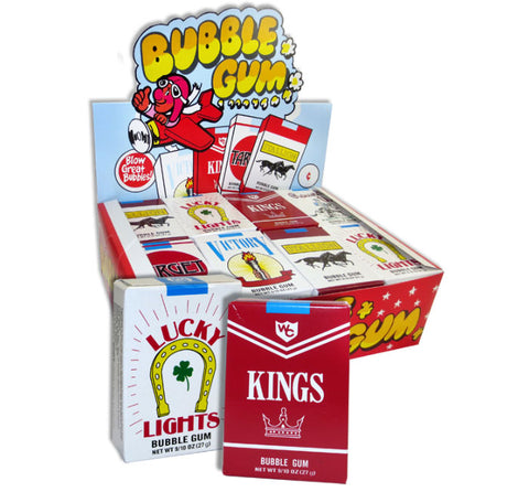 Vintage Style Candy Bubble Gum Cigarettes (3 Packs)