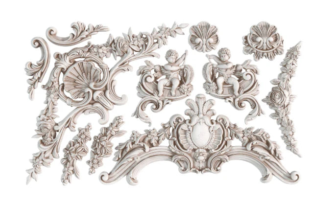 IOD Decor Mould Cadre 6x10" by Iron Orchid Designs