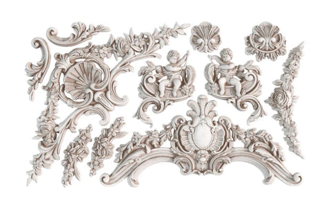 IOD Decor Mould Cadre 6x10" by Iron Orchid Designs