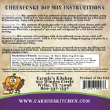 Carmie's Kitchen Pumpkin Spice Cheesecake Dip Mix