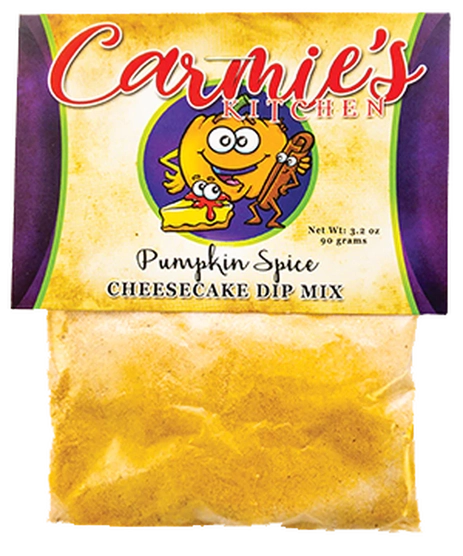 Carmie's Kitchen Pumpkin Spice Cheesecake Dip Mix